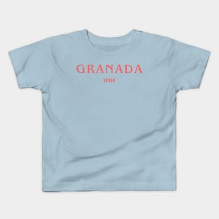 Granada Spain Kids T-Shirt